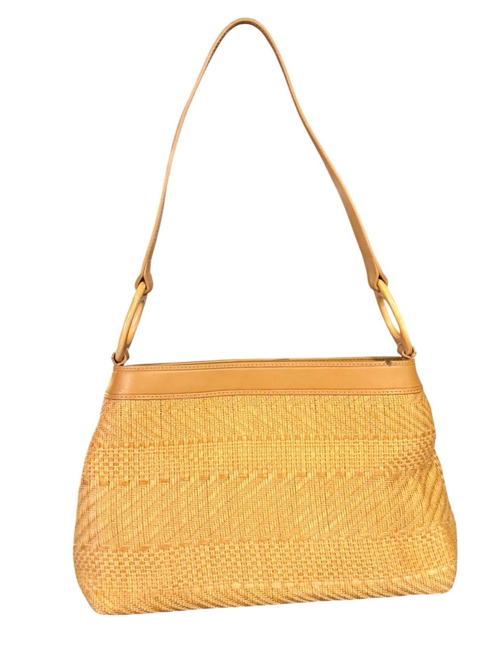 Fossil Woven Shoulder Bag Vintage 78082 - Picture 1 of 7